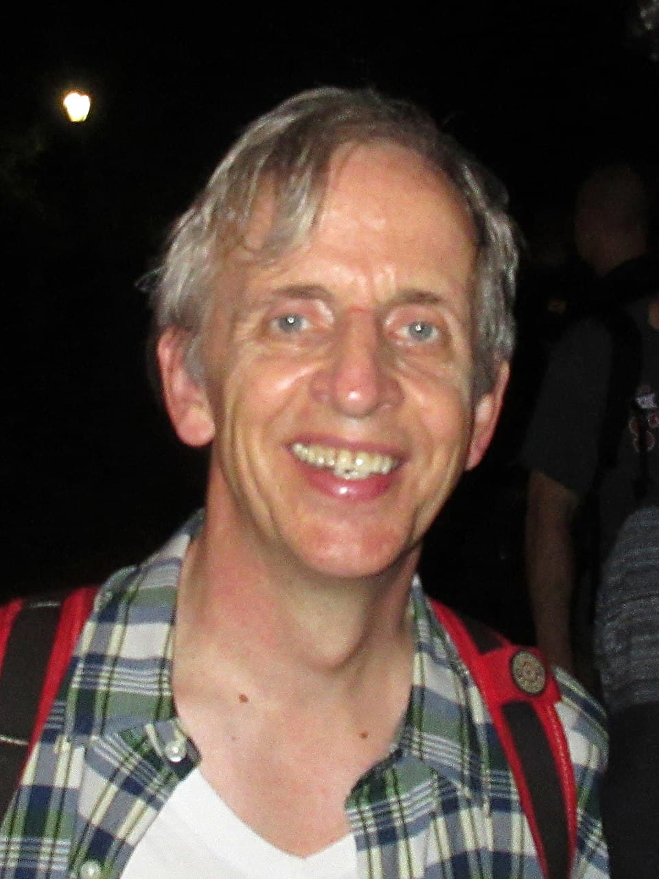 Robert Joy in New York City, July 2017. CC-licensed Flickr photo via Wikimedia Commons, used as a performer reference.
